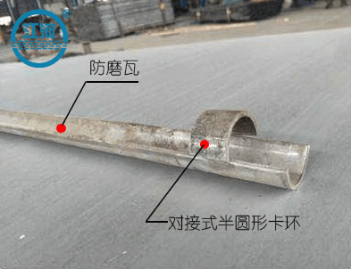 防磨瓦卡環(huán)有幾種？2對接式