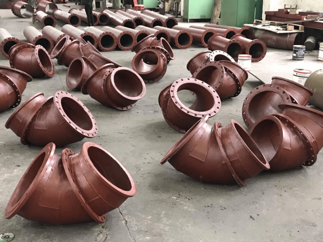 耐磨管道的種類很多：稀土合金耐磨管、燒結(jié)陶瓷管、雙金屬耐磨管等。