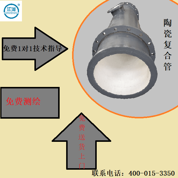 北京耐磨陶瓷復合管廠家